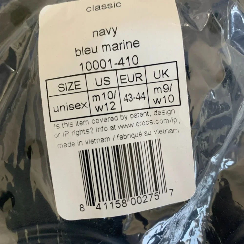 Crocs Classic navy clogs - Picture 3 of 4